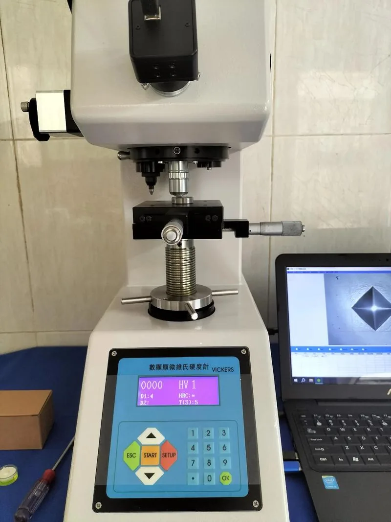 Vision measuring machine for precision part inspection