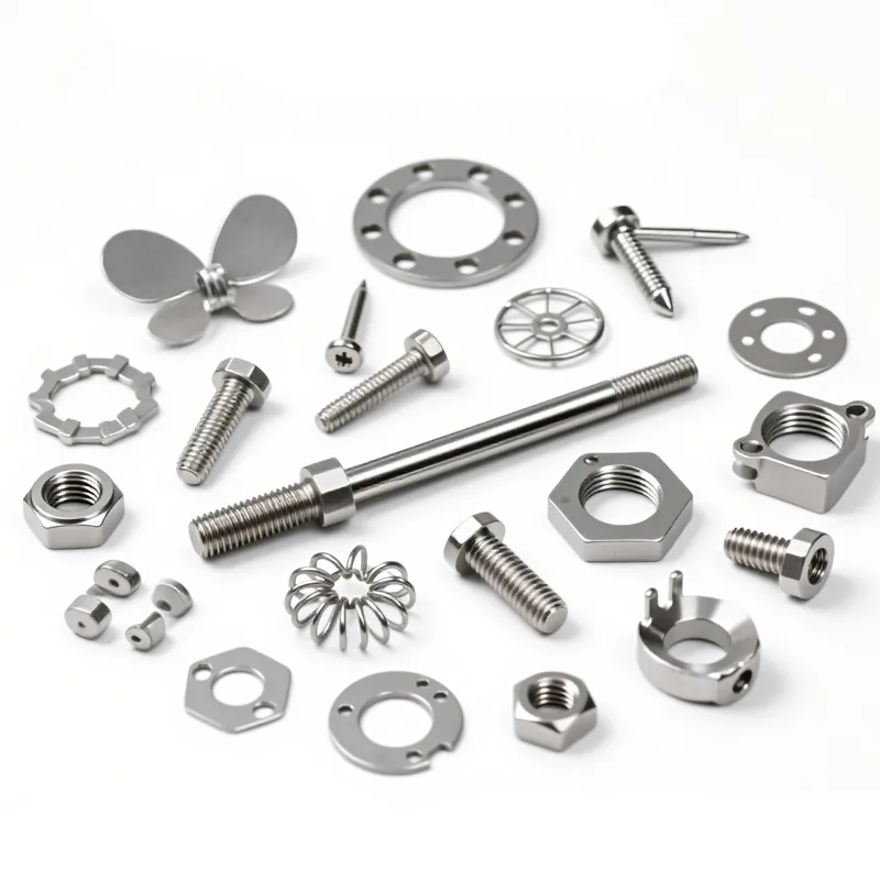 Cylindrical bushings rings and machined metal parts
