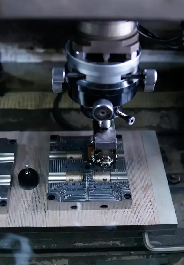 Metal parts and test samples for EDM review