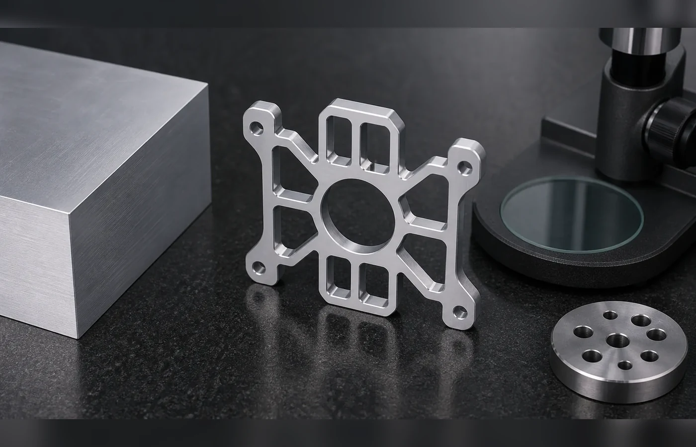 6061 Aluminum EDM machined part