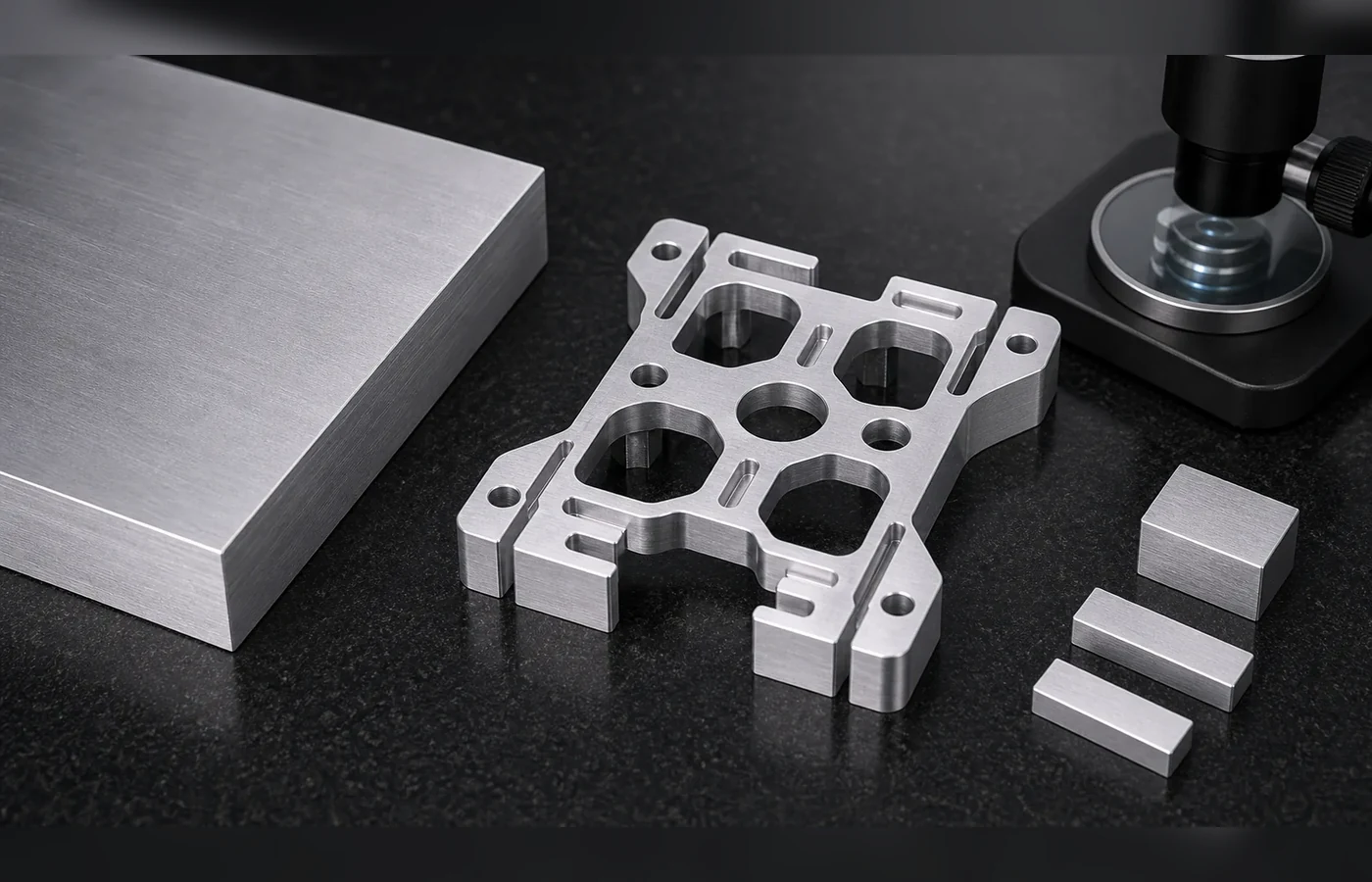 7075 Aluminum EDM machined part