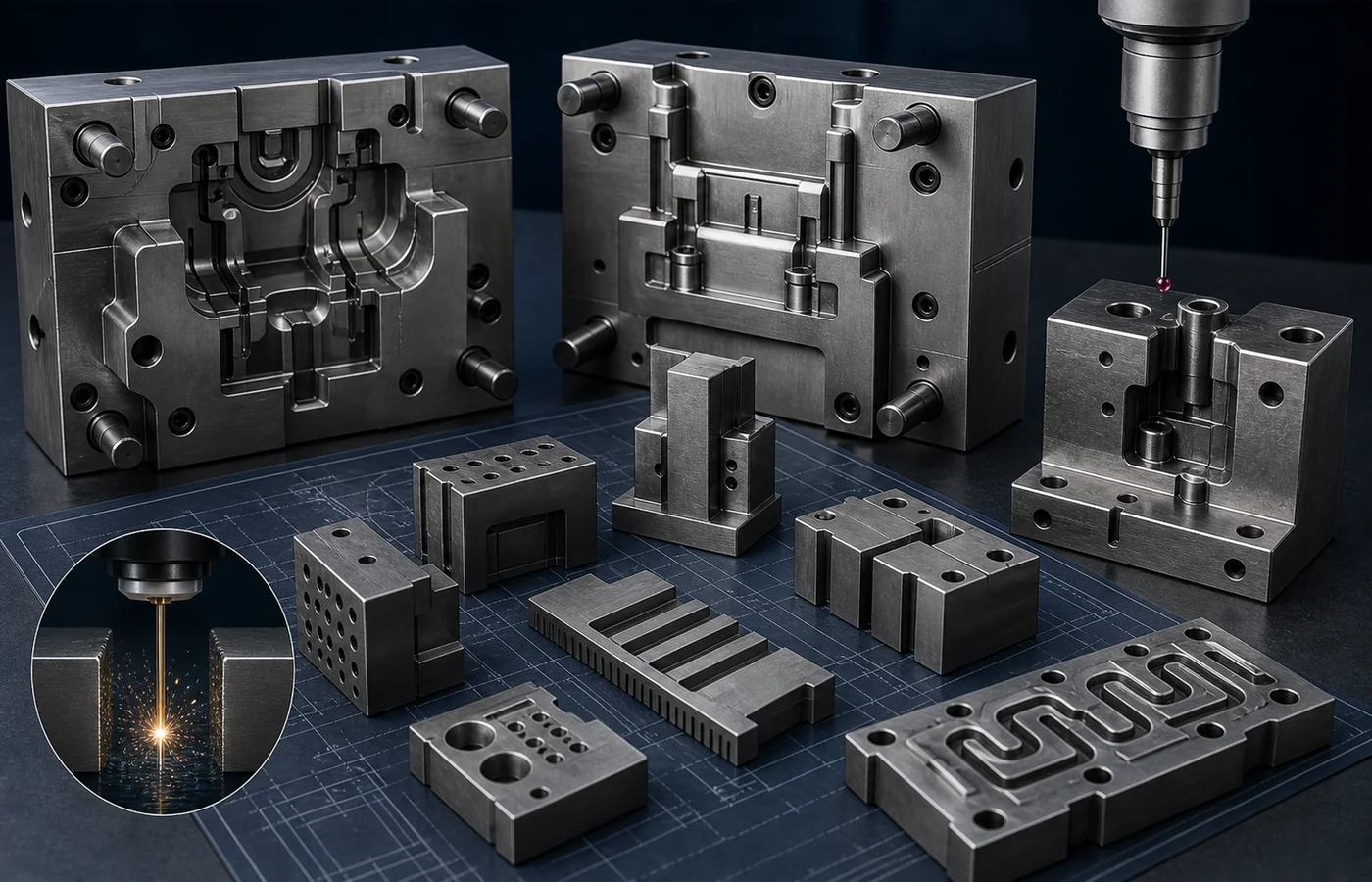 Die Casting Tooling EDM machined component application