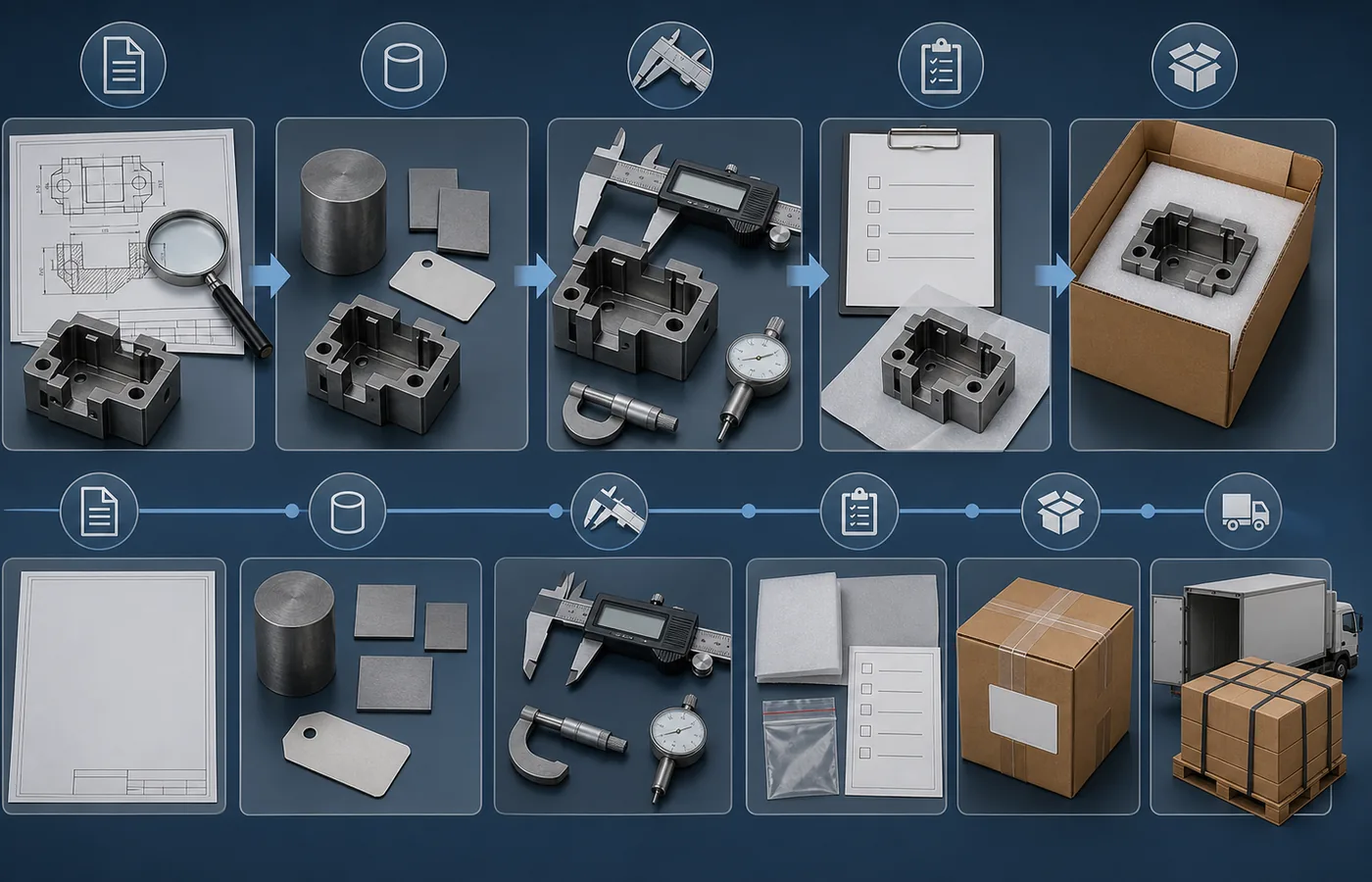 EDM Export Review Basics technical illustration