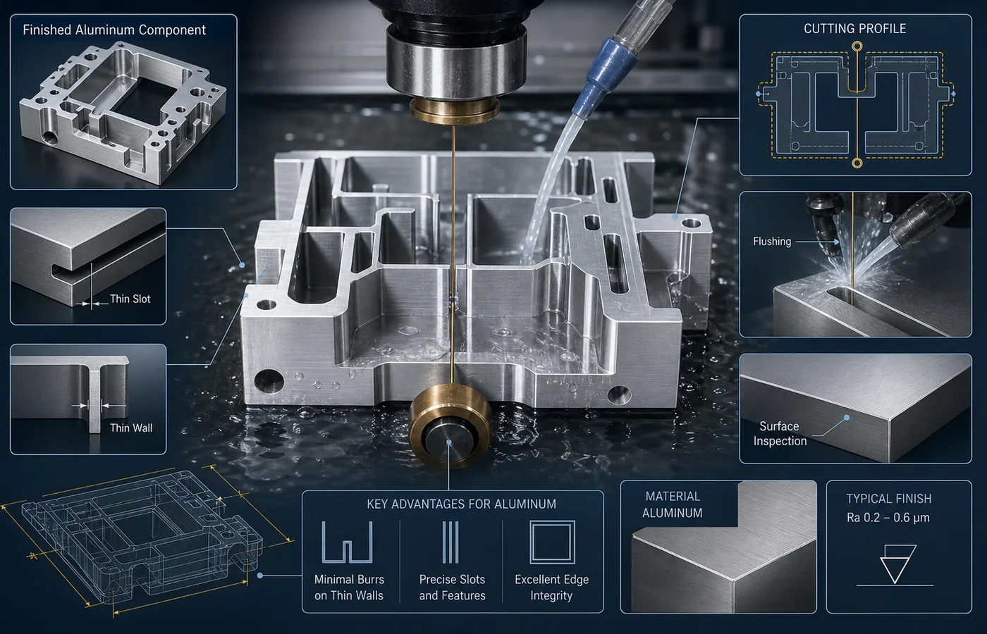 EDM for Aluminum technical illustration
