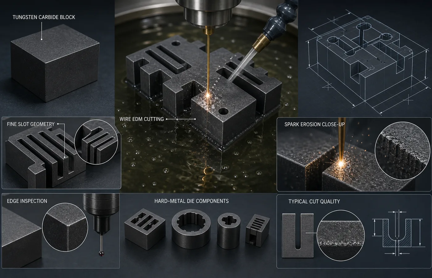 EDM for Carbide and Hard Metal technical illustration
