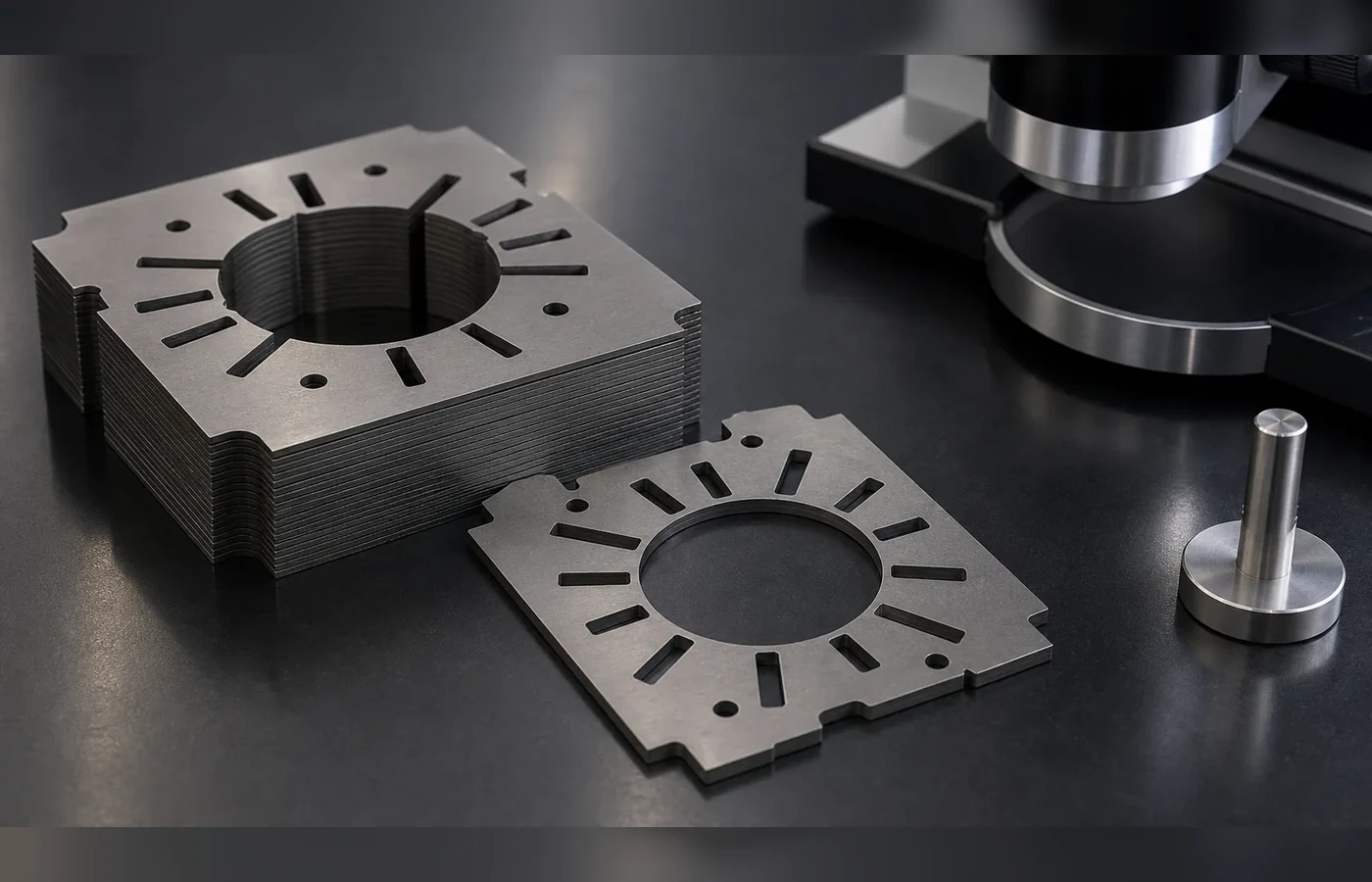 Electrical Steel EDM machined part