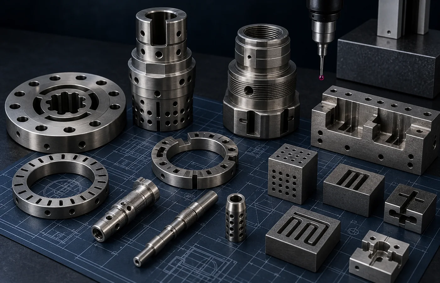 Energy & Oil/Gas Components EDM machined component application