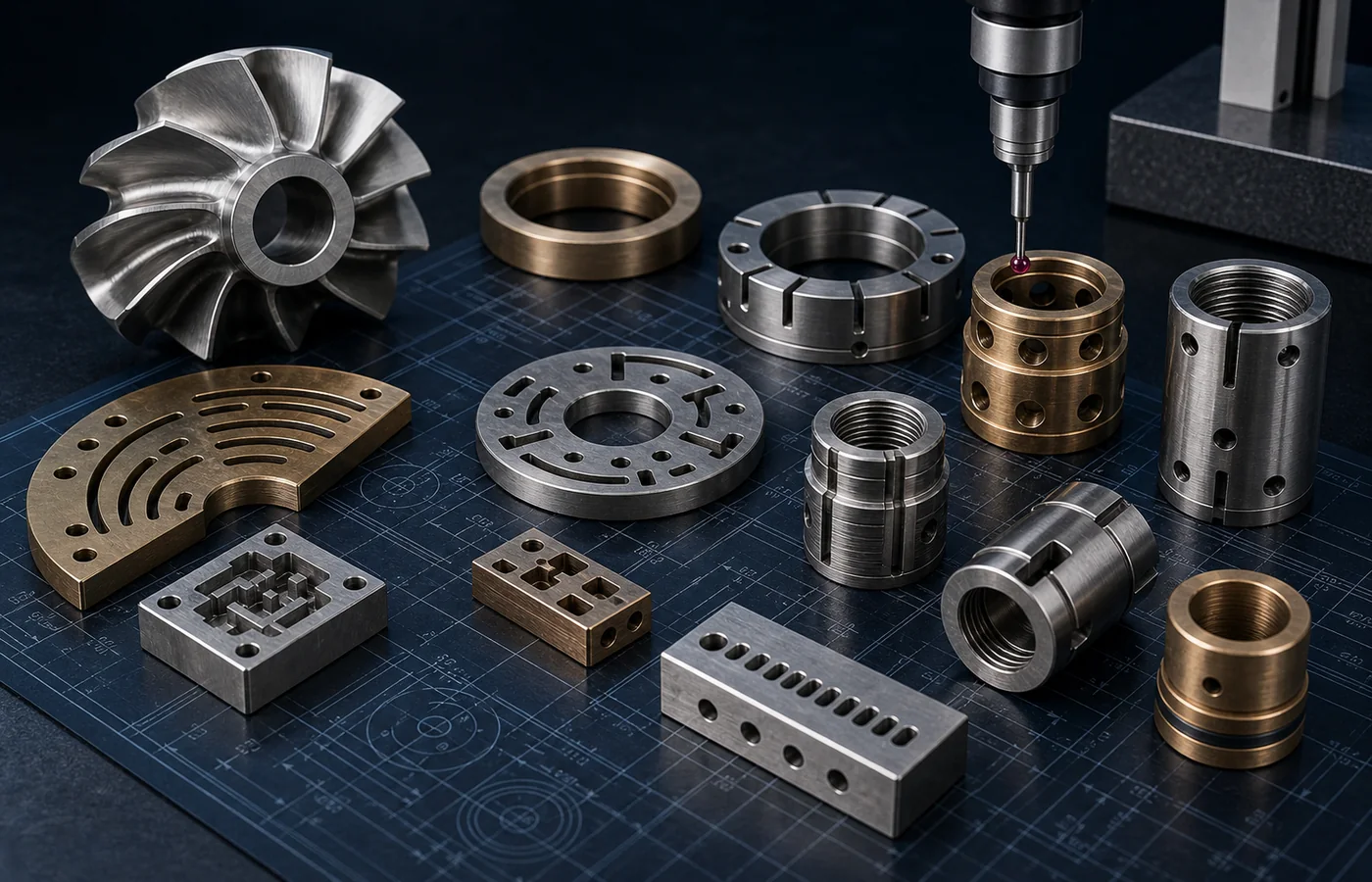 Marine Components EDM machined component application