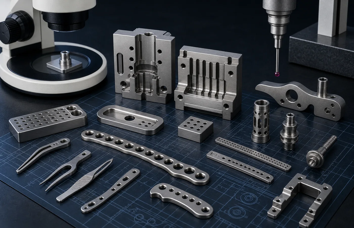 Medical Device Components EDM machined component application