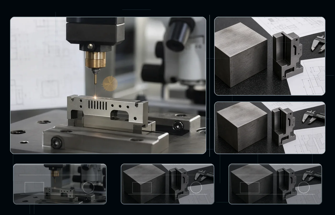 Micro EDM machining for 1018 Carbon Steel parts