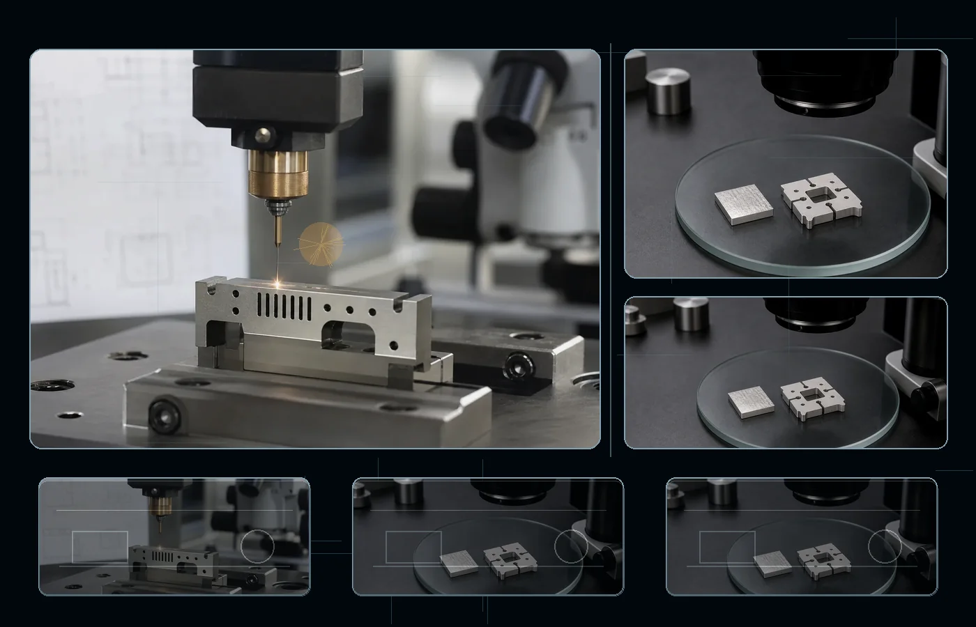 Micro EDM machining for Silver parts