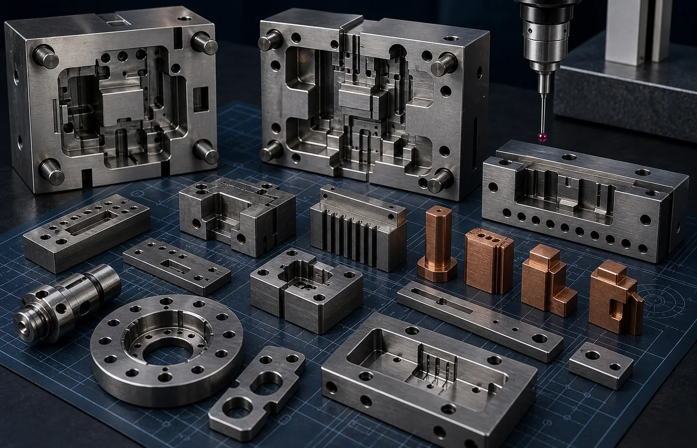 Mold & Die EDM machined component application