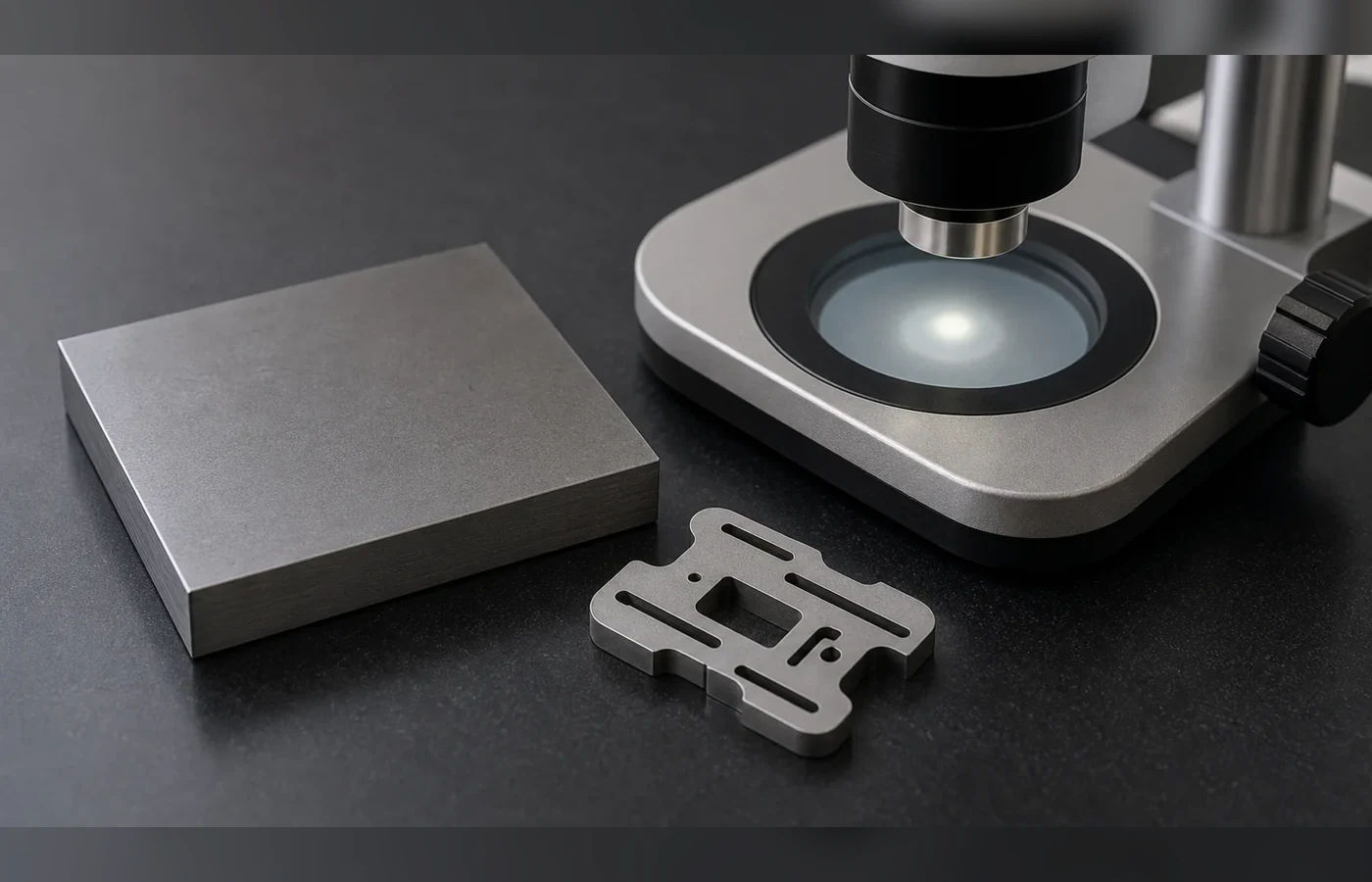 Niobium EDM machined part