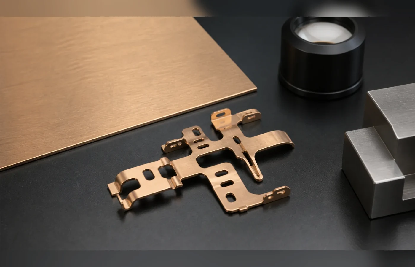 Phosphor Bronze EDM machined part