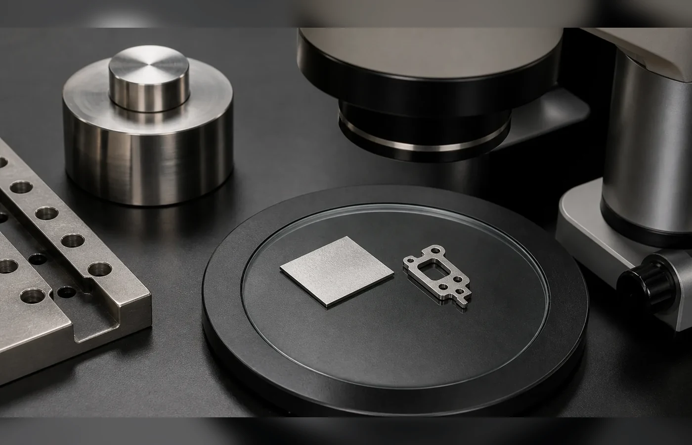 Platinum EDM machined part