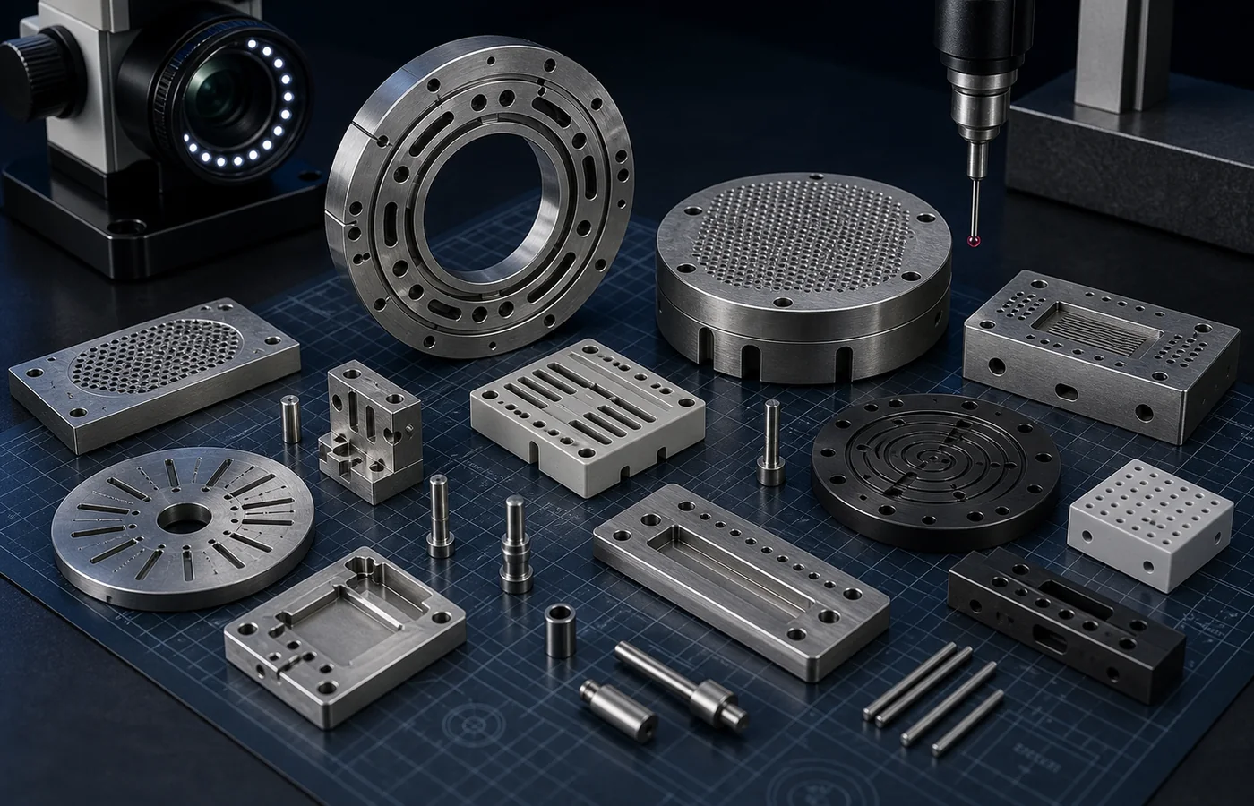 Semiconductor Tooling EDM machined component application