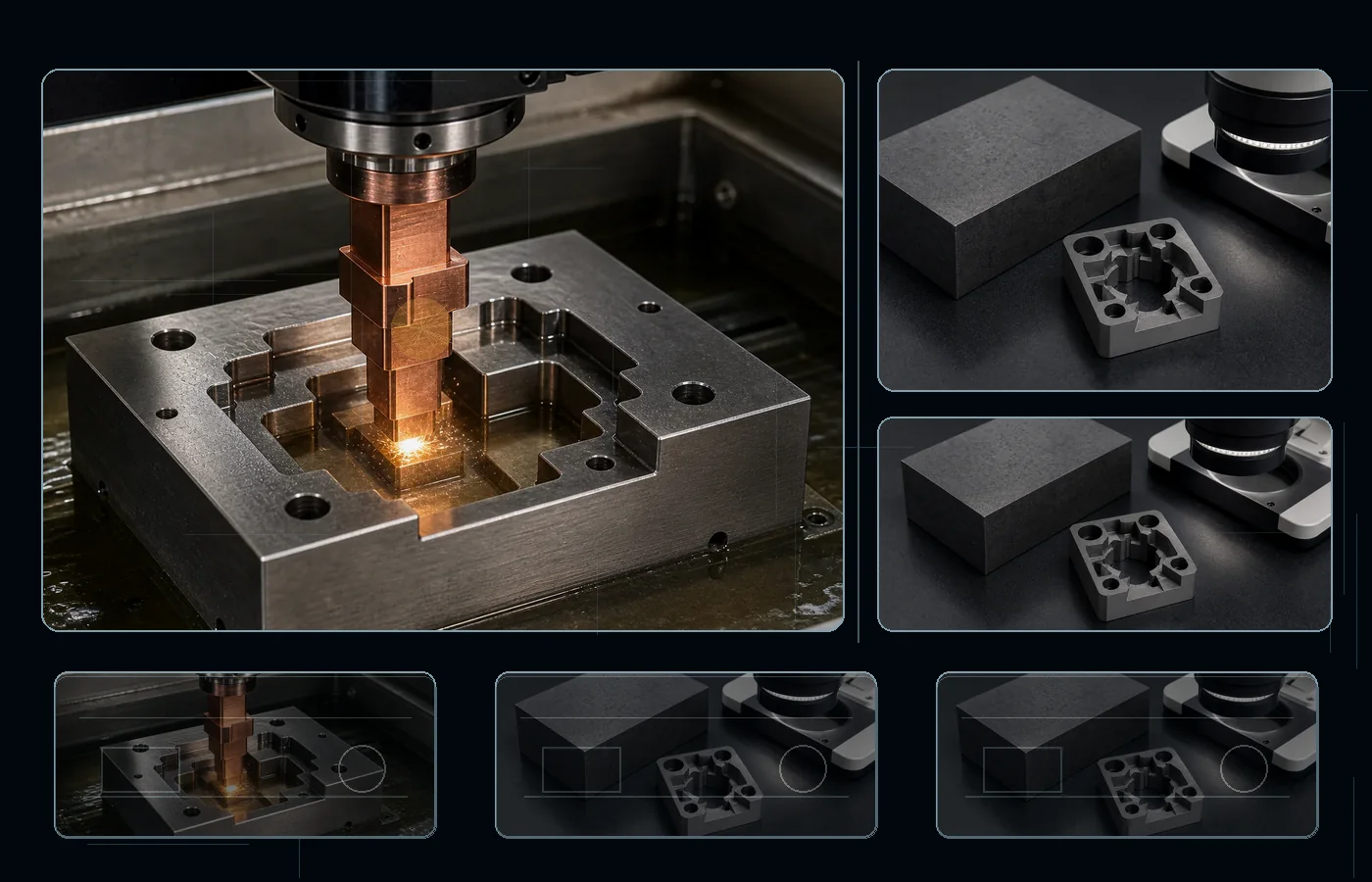 Sinker EDM machining for Cemented Carbide parts