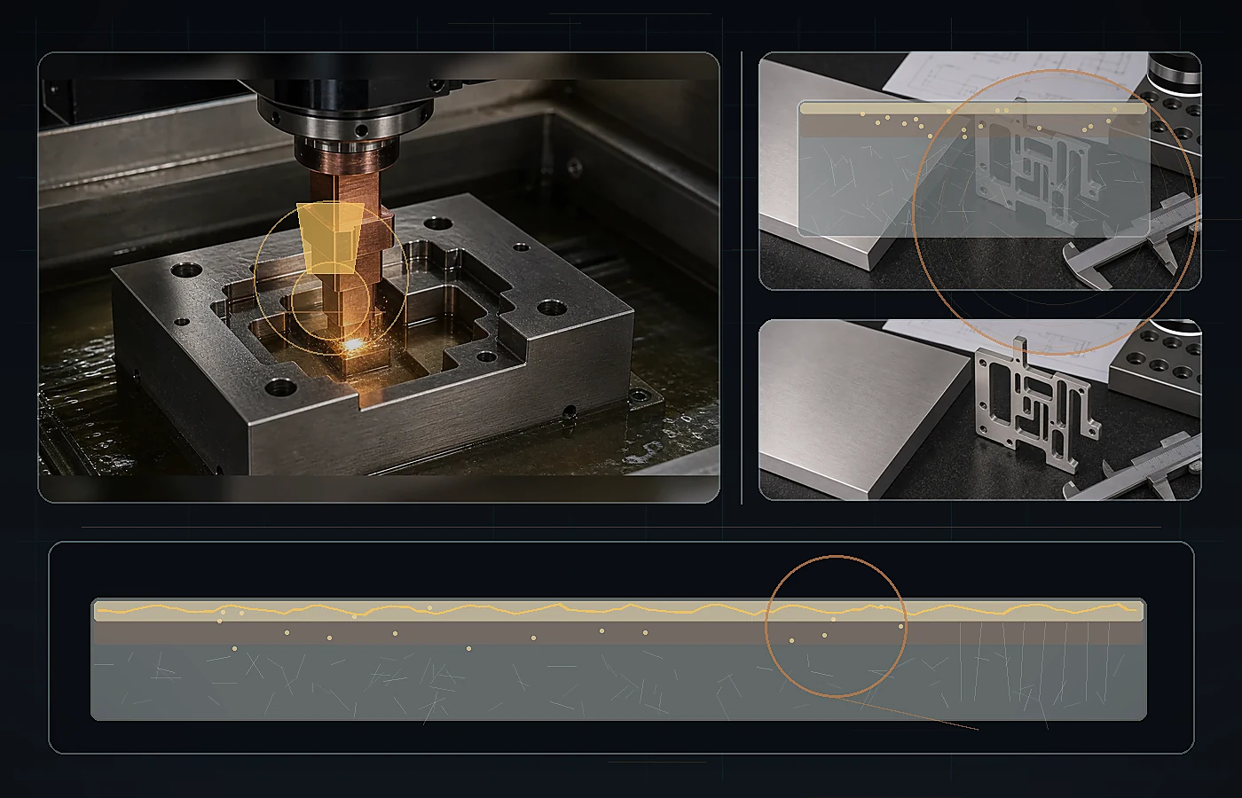 Sinker EDM surface integrity review for stainless steel