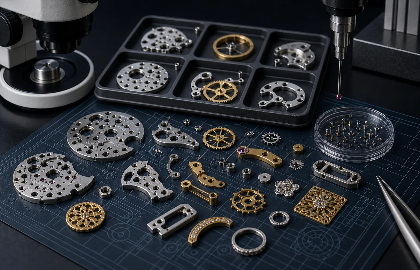 Watch & Jewelry Components EDM machined component application