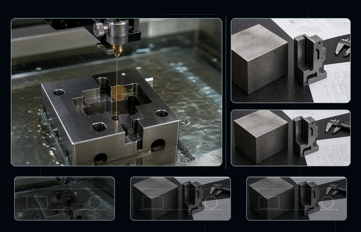 Wire EDM machining for 1018 Carbon Steel parts