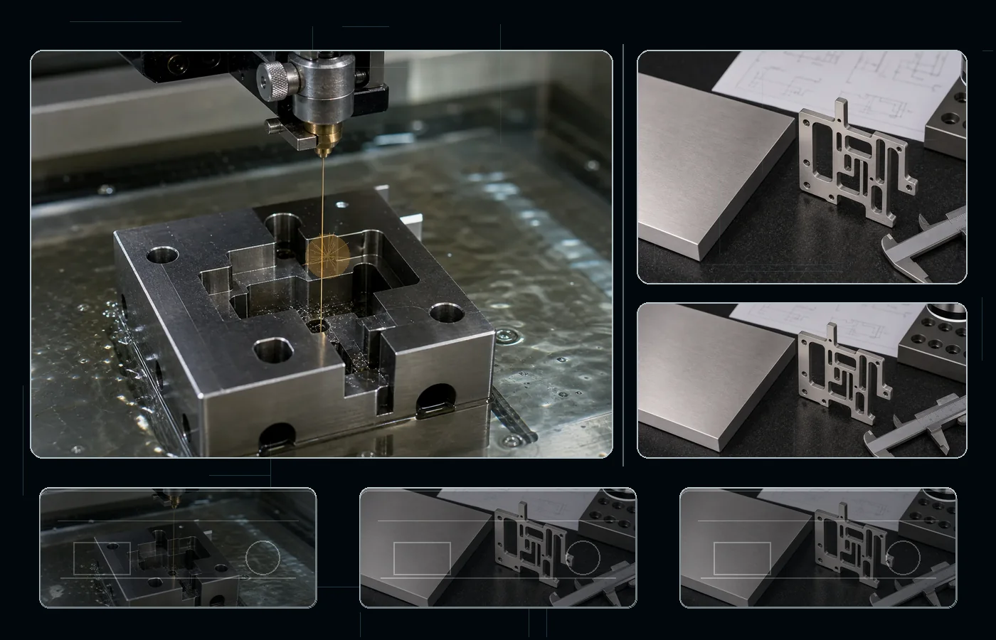 Wire EDM machining for 304 Stainless Steel parts