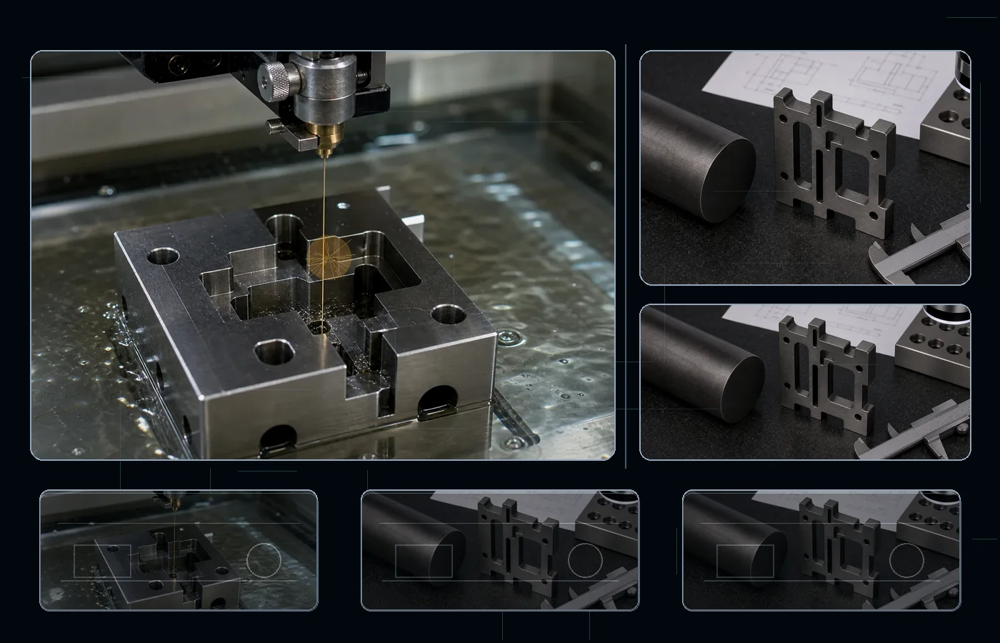 Wire EDM machining for 4140 Alloy Steel parts