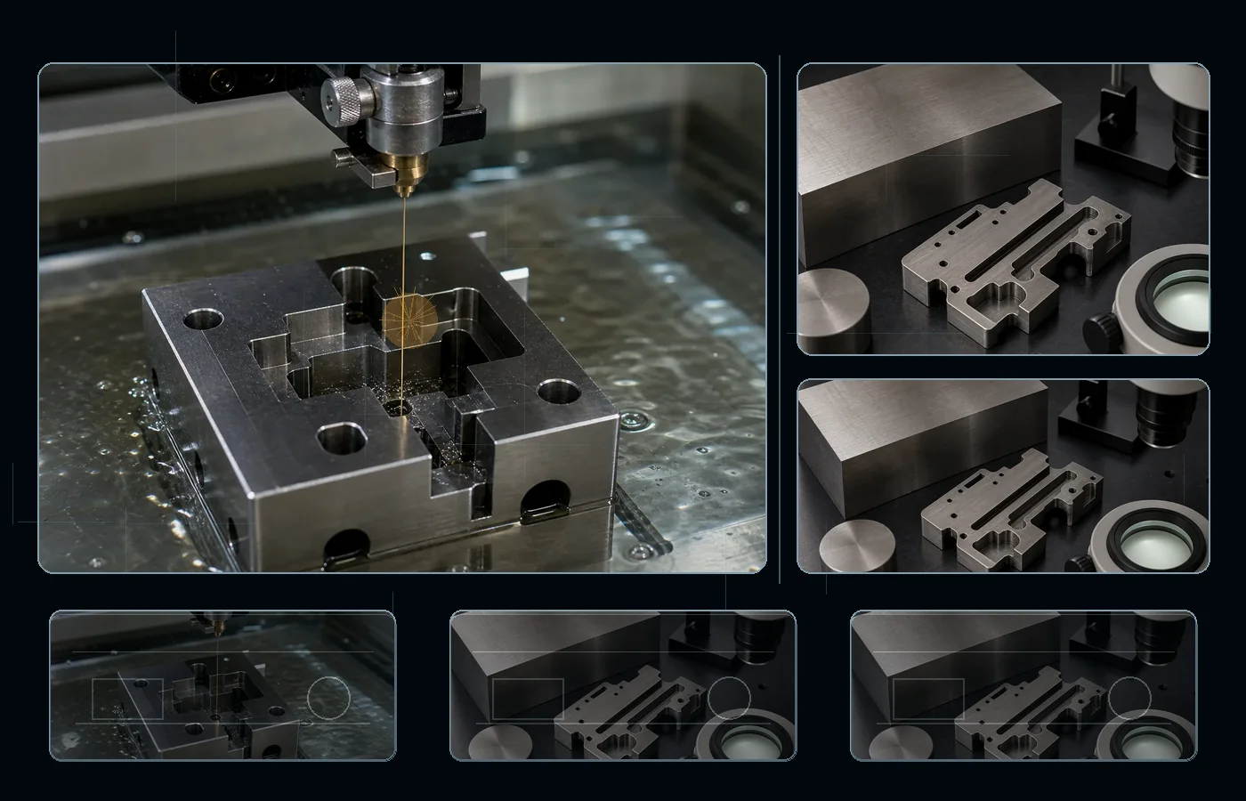 Wire EDM machining for Inconel 718 parts