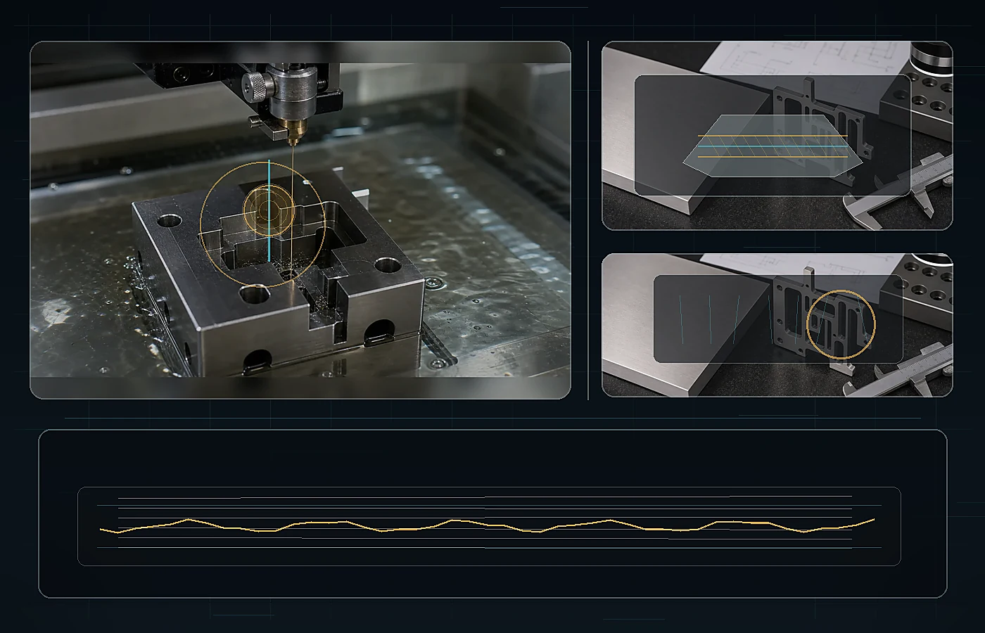 Wire EDM tolerance and Skim-cut / fine pass finish review